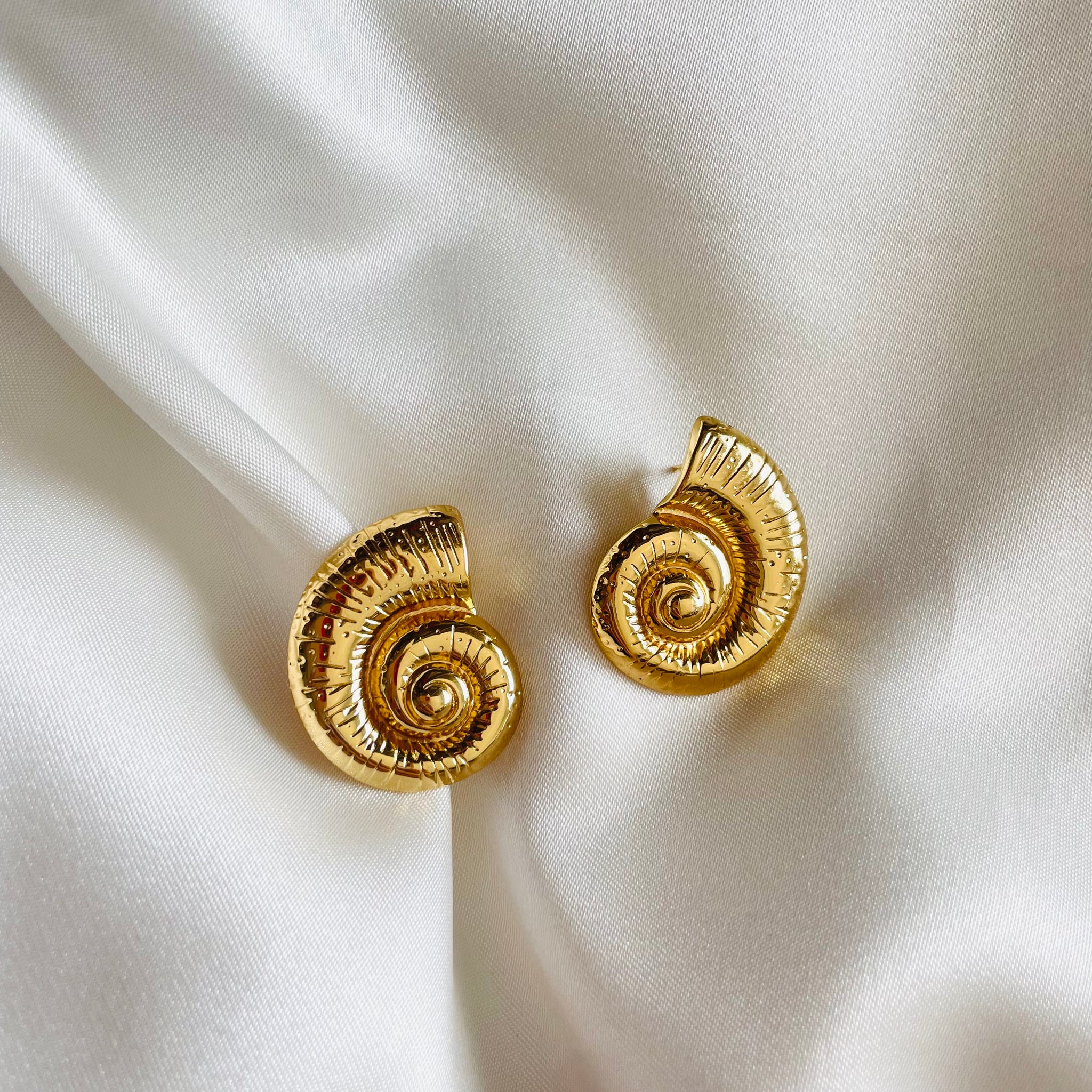 Aretes “Caracol” Textura