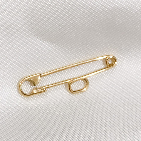 Broche Seguro Cruzado 14k